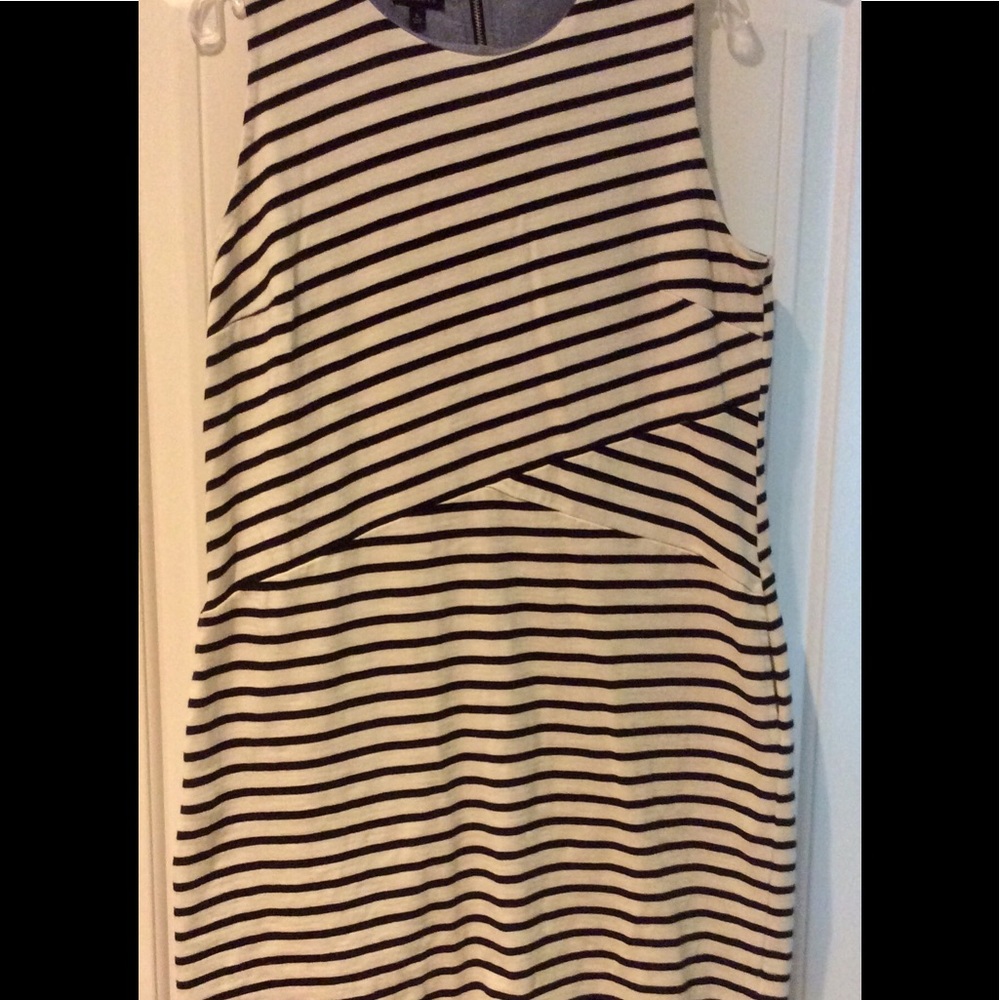 Talbots striped dress